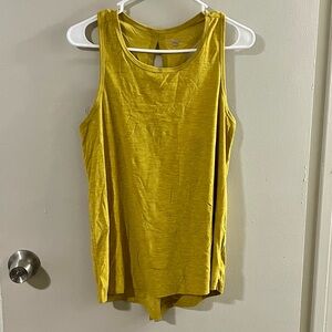 Old Navy Mustard Yellow Active Tank Top